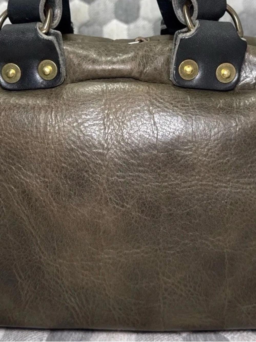 Go Forth Leather - Small Hoffman Shoulder / Crossbody Bag - Picture 3 of 13